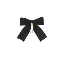 Load image into Gallery viewer, HEIRLOOMS COTTON RIBBED MEDIUM BOW CLIP
